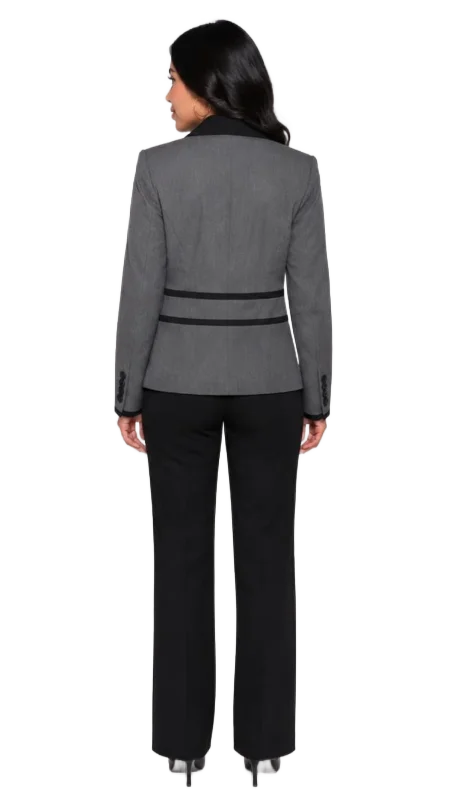 Blazer sastre gris (reverso)