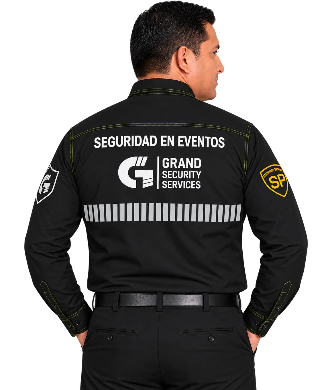 Camisa de seguridad (reverso)