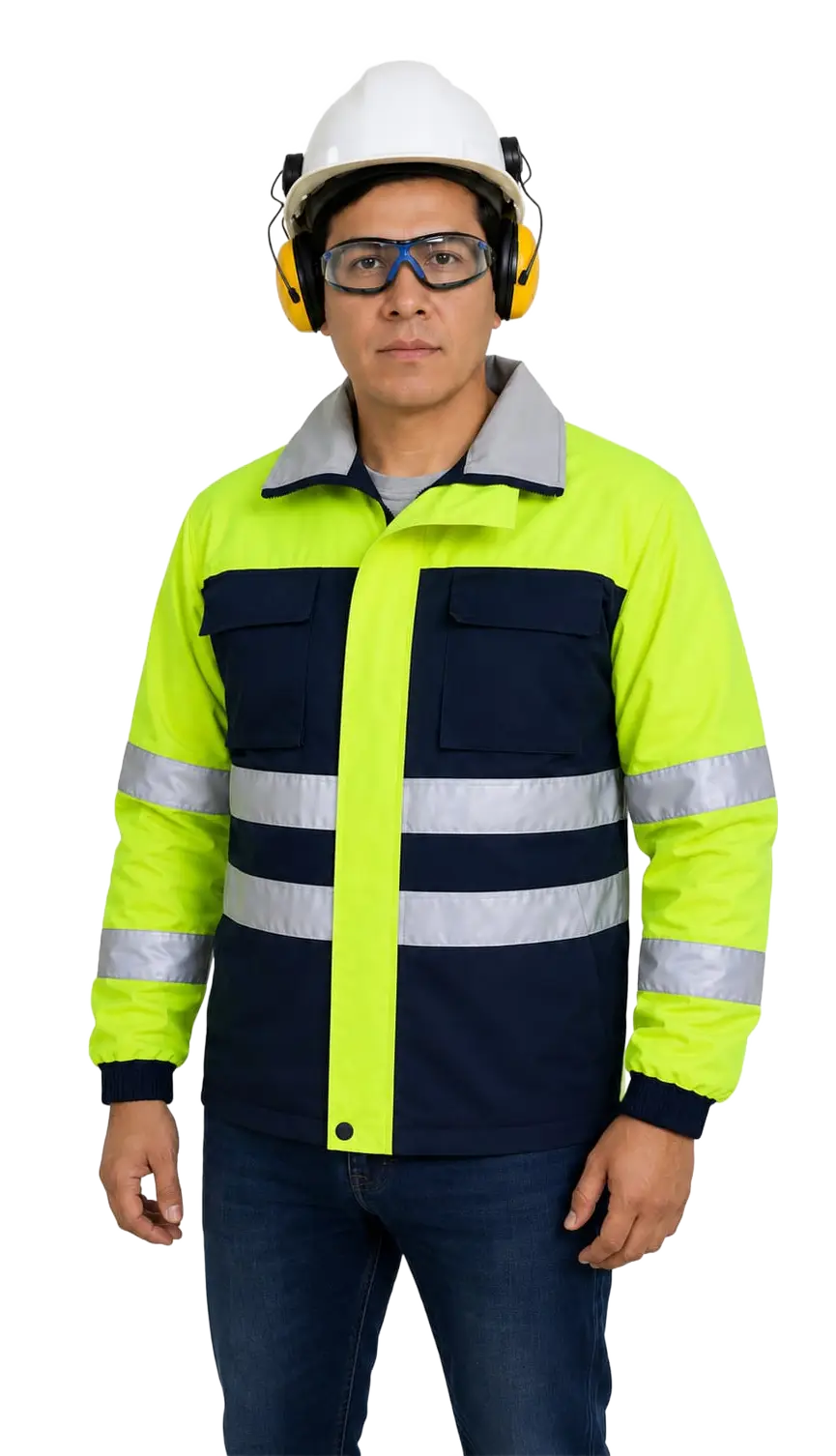 Casaca industrial hi-vis