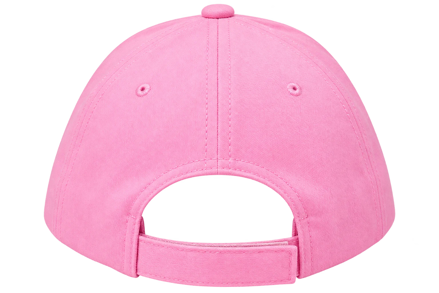 Gorra bordada en drill (reverso)