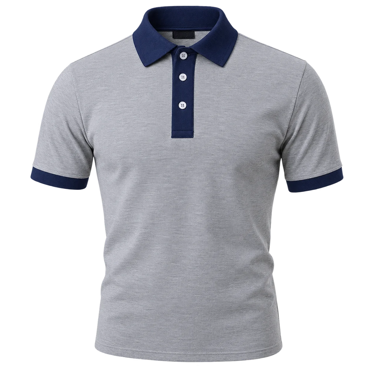 Polo cuello camisero