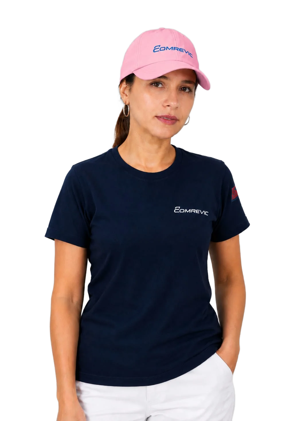 Polo cuello redondo dama