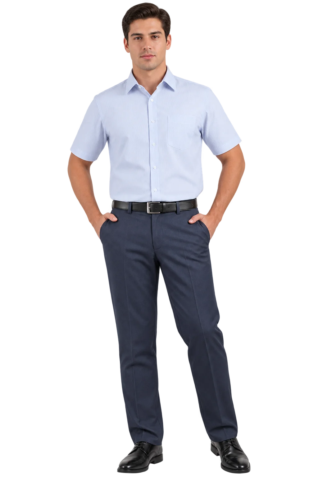 Camisa de popelina slim